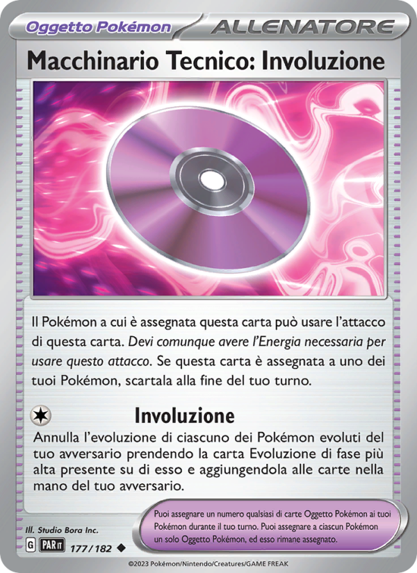 Macchinario Tecnico: Involuzione 177/266 — Paradosso Temporale (Italian Pokémon TCG card)