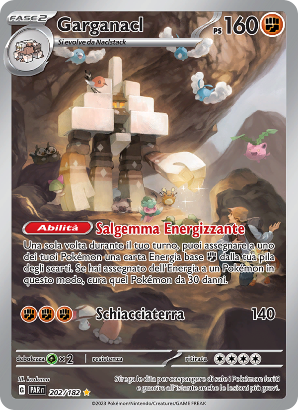 Garganacl 202/266 — Paradosso Temporale (Italian Pokémon TCG card)