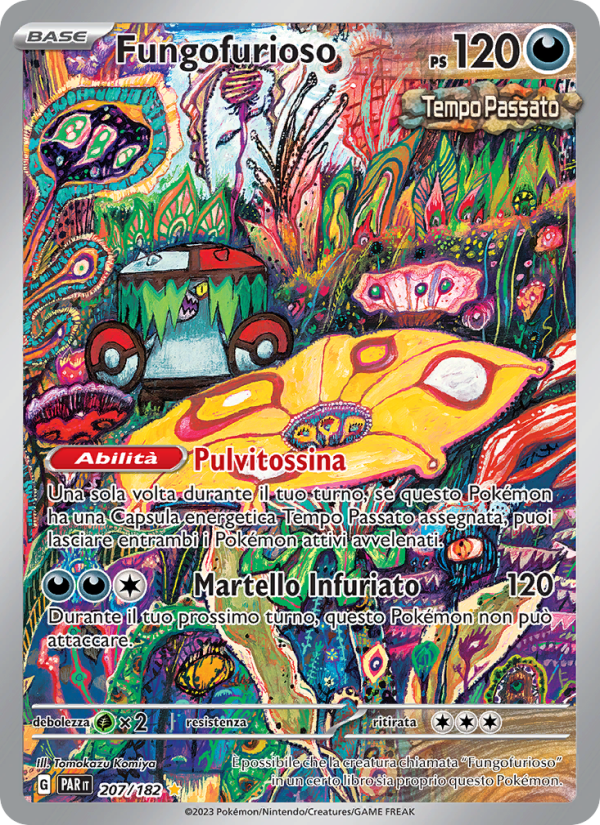 Fungofurioso 207/266 — Paradosso Temporale (Italian Pokémon TCG card)