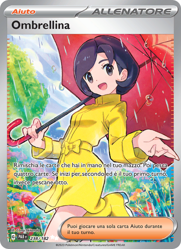 Ombrellina 238/266 — Paradosso Temporale (Italian Pokémon TCG card)