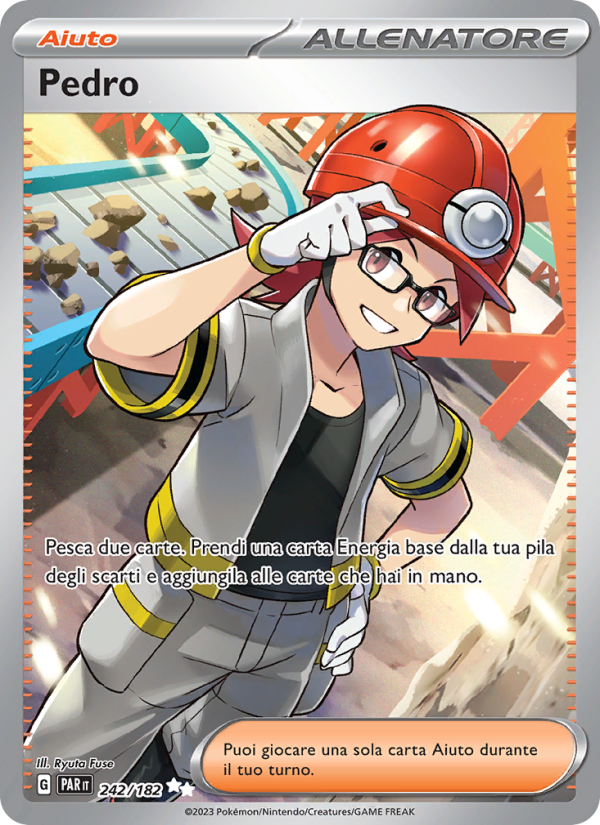 Pedro 242/266 — Paradosso Temporale (Italian Pokémon TCG card)