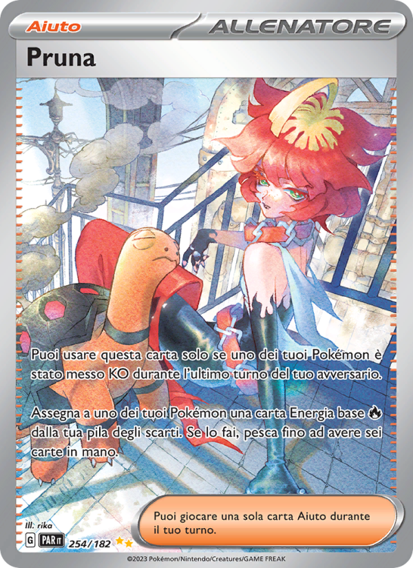 Pruna 254/266 — Paradosso Temporale (Italian Pokémon TCG card)