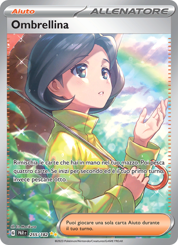 Ombrellina 255/266 — Paradosso Temporale (Italian Pokémon TCG card)