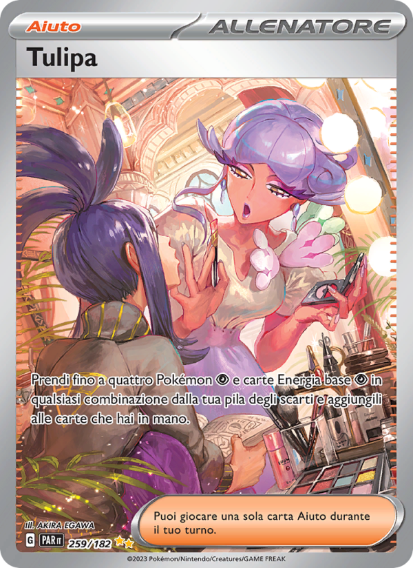 Tulipa 259/266 — Paradosso Temporale (Italian Pokémon TCG card)