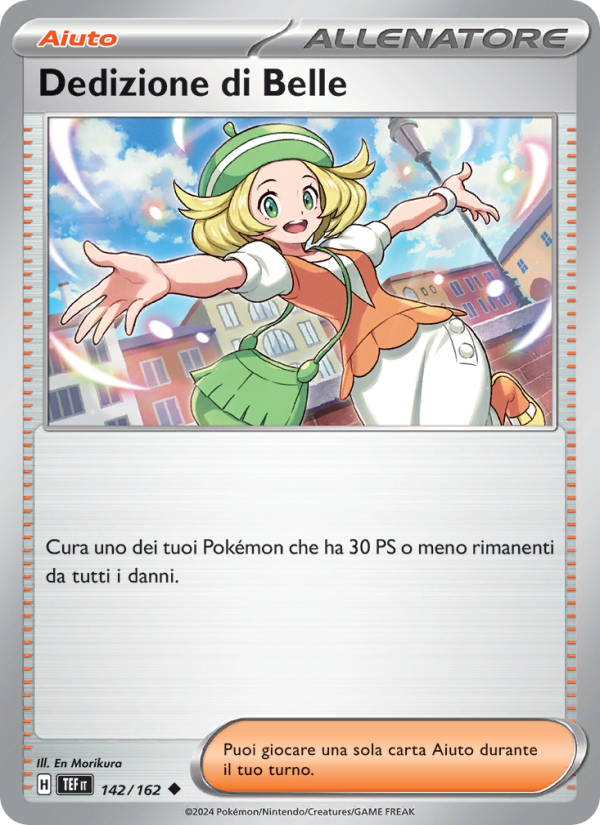 Dedizione di Belle 142/218 — Cronoforze (Italian Pokémon TCG card)
