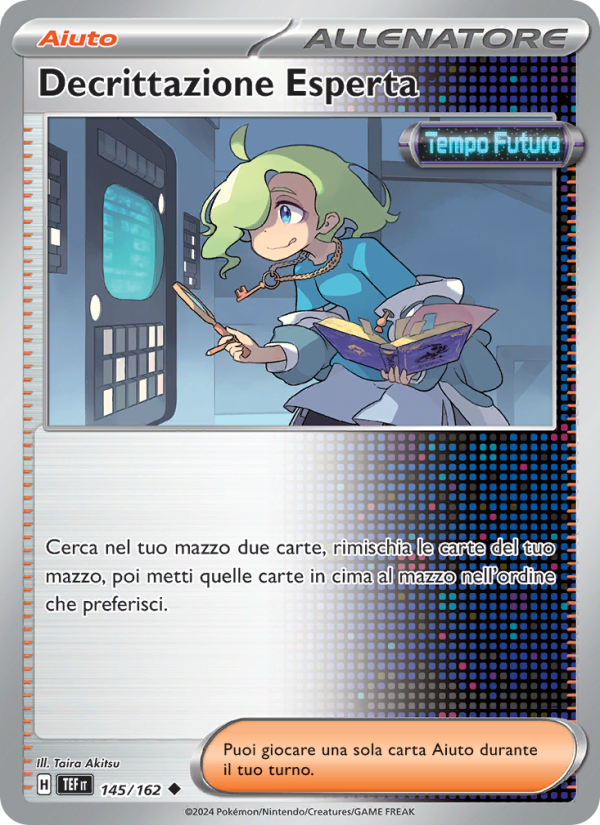 Decrittazione Esperta 145/218 — Temporal Forces (Italian Pokémon TCG card)