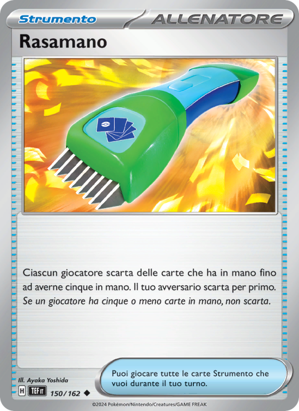 Rasamano 150/218 — Cronoforze (Italian Pokémon TCG card)