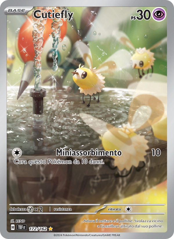 Cutiefly 172/218 — Cronoforze (Italian Pokémon TCG card)