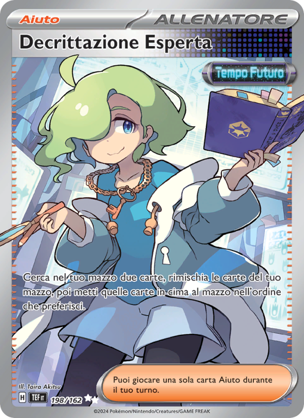 Decrittazione Esperta 198/218 — Cronoforze (Italian Pokémon TCG card)