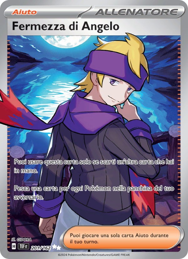Fermezza di Angelo 201/218 — Cronoforze (Italian Pokémon TCG card)