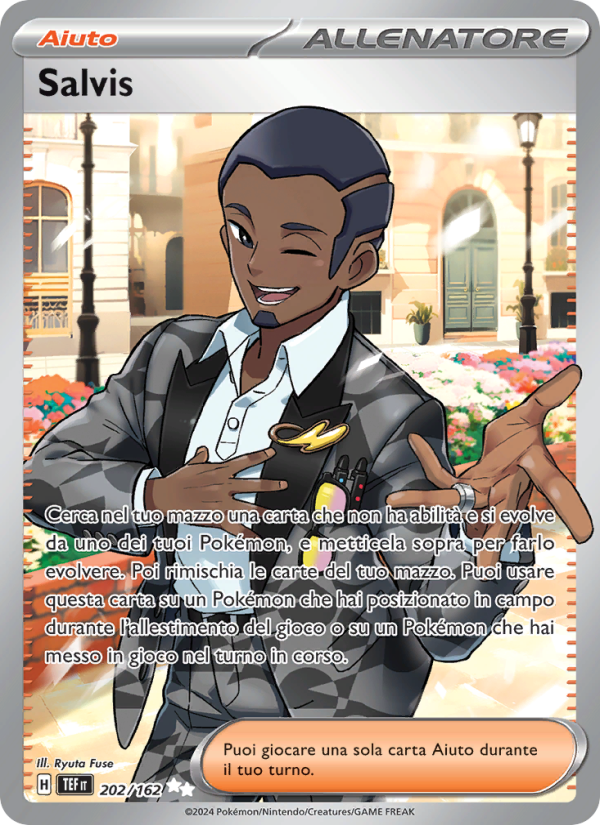 Salvis 202/218 — Cronoforze (Italian Pokémon TCG card)