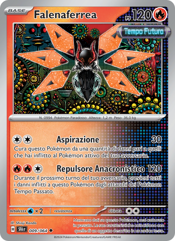 Falenaferrea 009/99 — Segreto Fiabesco (Italian Pokémon TCG card)