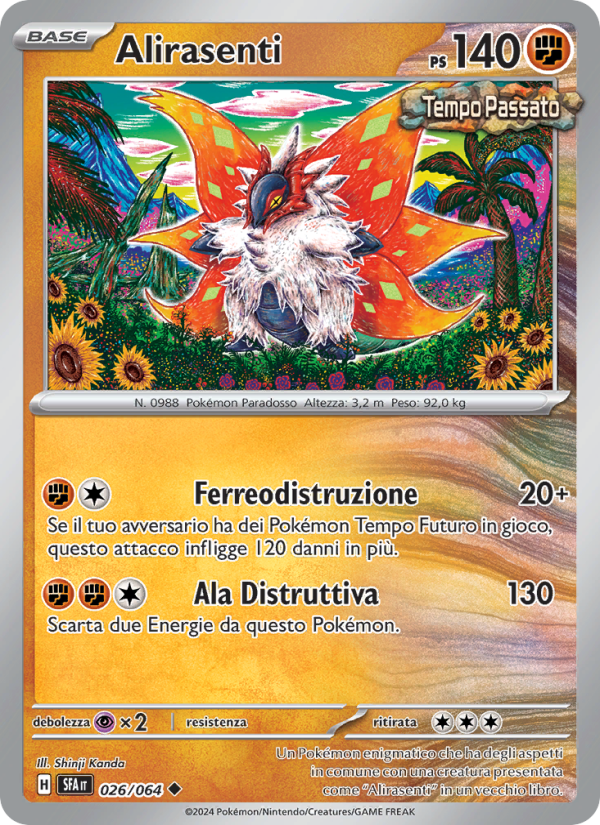Alirasenti 026/99 — Segreto Fiabesco (Italian Pokémon TCG card)