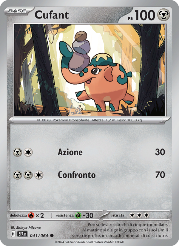 Cufant 041/99 — Segreto Fiabesco (Italian Pokémon TCG card)