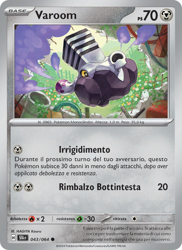 Varoom 043/99 — Segreto Fiabesco (Italian Pokémon TCG card)