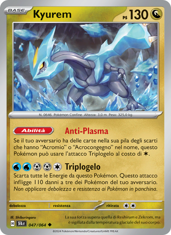 Kyurem 047/99 — Segreto Fiabesco (Italian Pokémon TCG card)