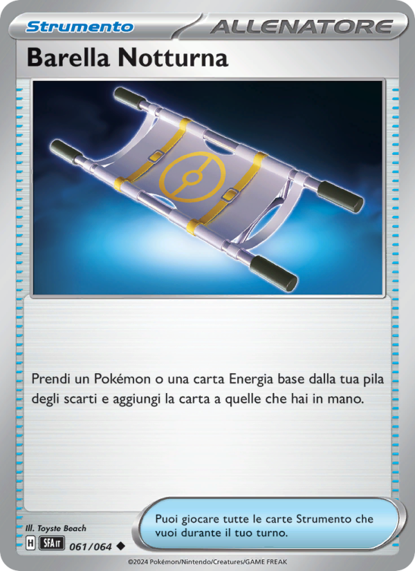 Barella Notturna 061/99 — Segreto Fiabesco (Italian Pokémon TCG card)