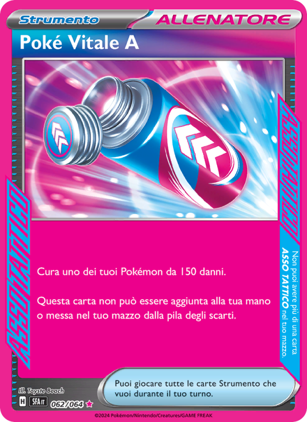 Poké Vitale A 062/99 — Segreto Fiabesco (Italian Pokémon TCG card)