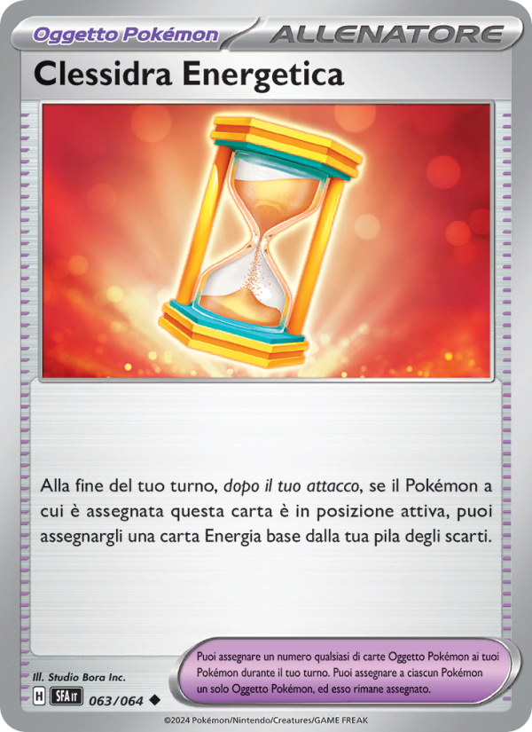 Clessidra Energetica 063/99 — Segreto Fiabesco (Italian Pokémon TCG card)