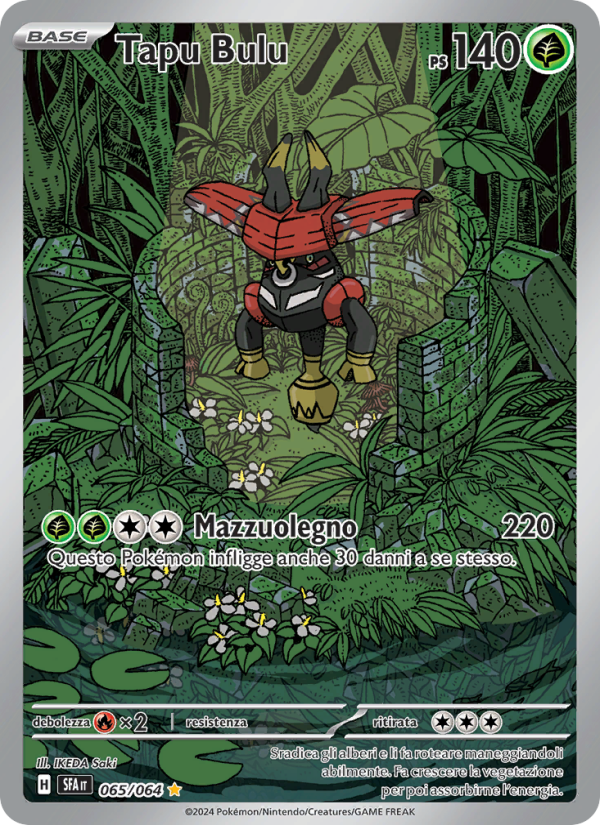 Tapu Bulu 065/99 — Segreto Fiabesco (Italian Pokémon TCG card)