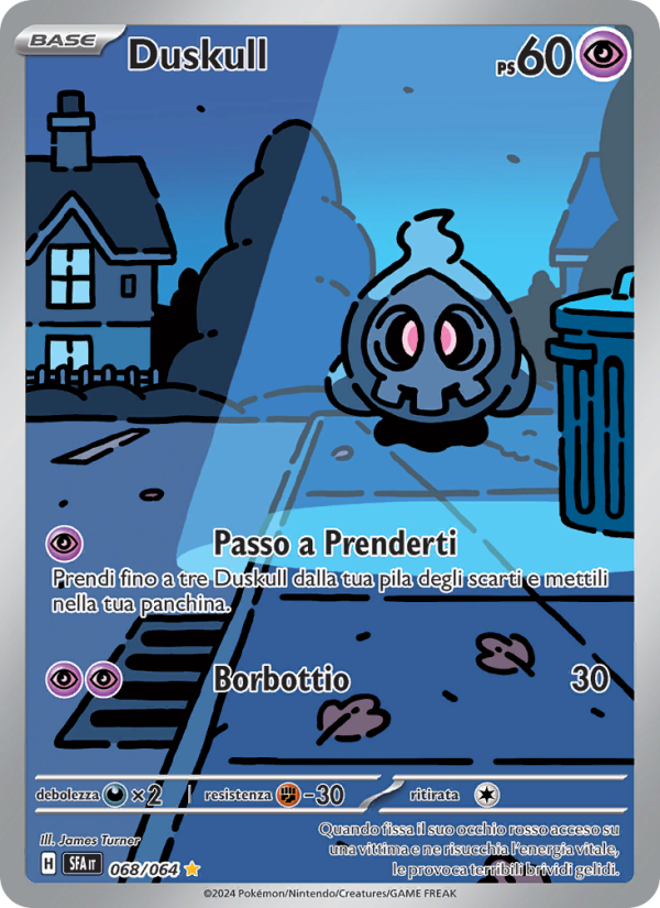 Duskull 068/99 — Segreto Fiabesco (Italian Pokémon TCG card)