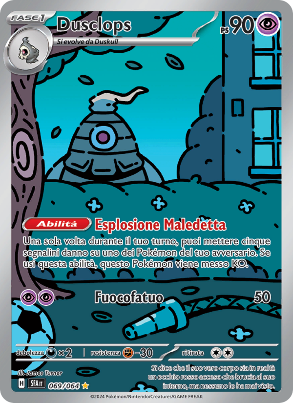 Dusclops 069/99 — Segreto Fiabesco (Italian Pokémon TCG card)