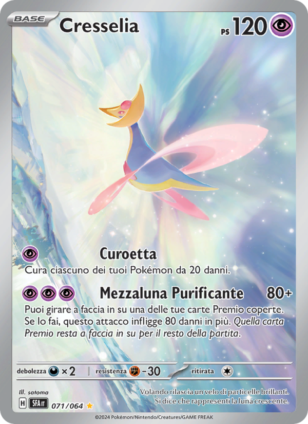 Cresselia 071/99 — Segreto Fiabesco (Italian Pokémon TCG card)