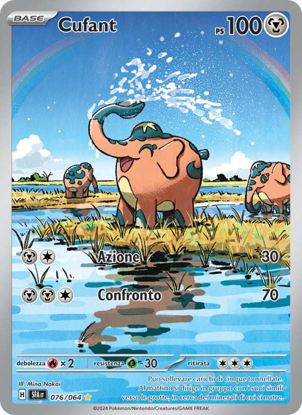 Cufant 076/99 — Segreto Fiabesco (Italian Pokémon TCG card)