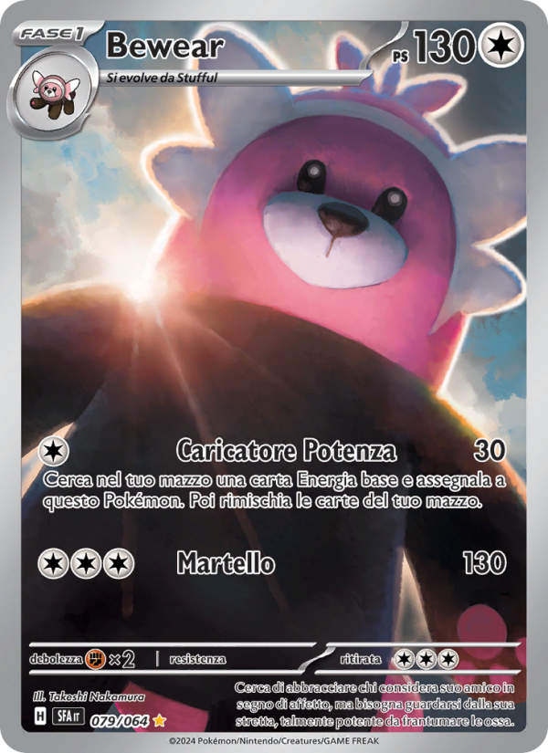 Bewear 079/99 — Segreto Fiabesco (Italian Pokémon TCG card)