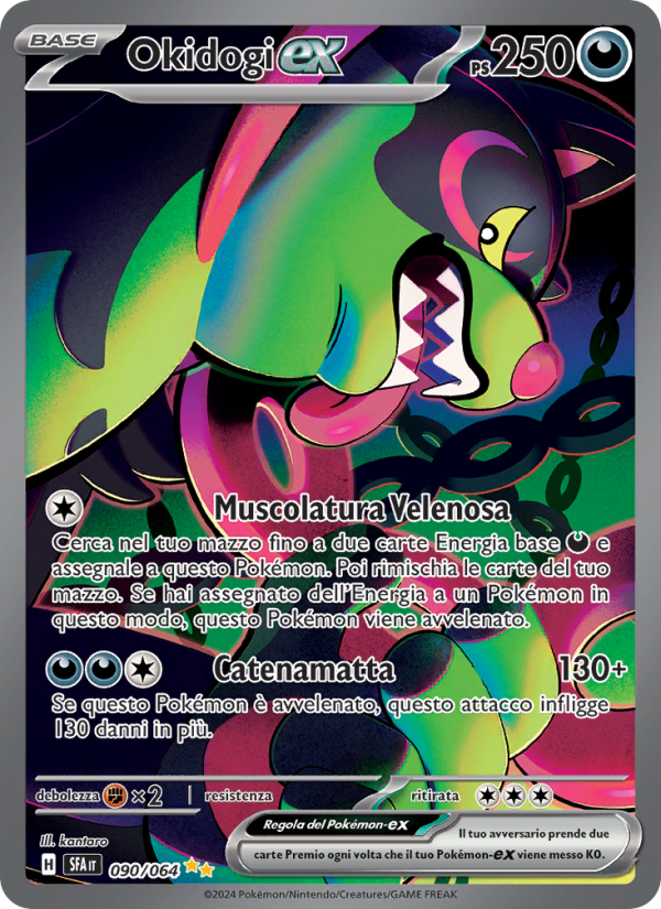 Okidogi-ex 090/99 — Segreto Fiabesco (Italian Pokémon TCG card)