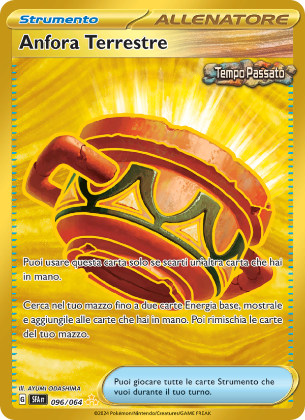 Anfora Terrestre 096/99 — Segreto Fiabesco (Italian Pokémon TCG card)