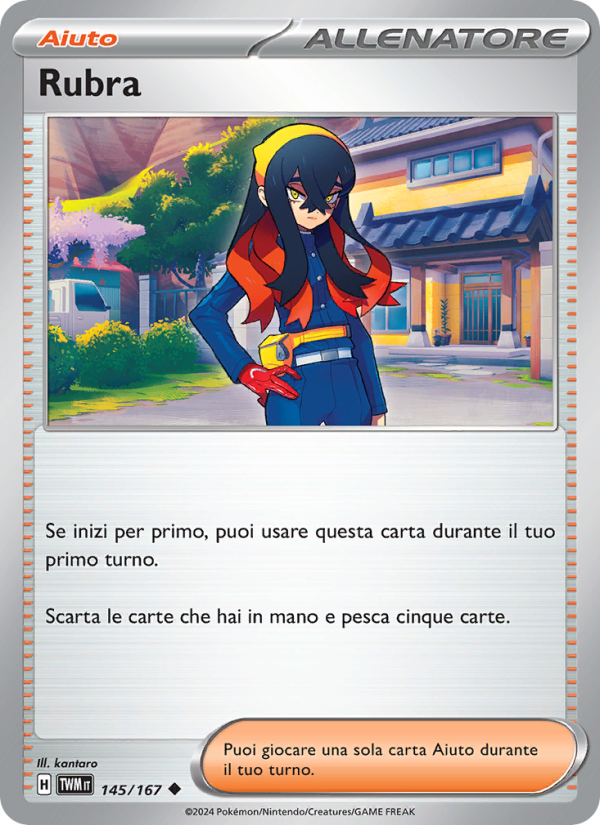 Rubra 145/226 — Crepuscolo Mascherato (Italian Pokémon TCG card)