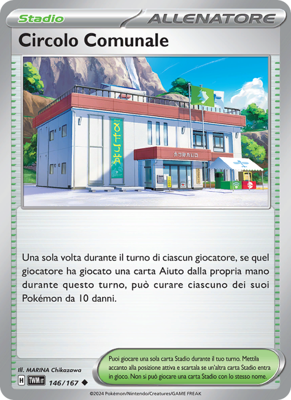 Circolo Comunale 146/226 — Crepuscolo Mascherato (Italian Pokémon TCG card)