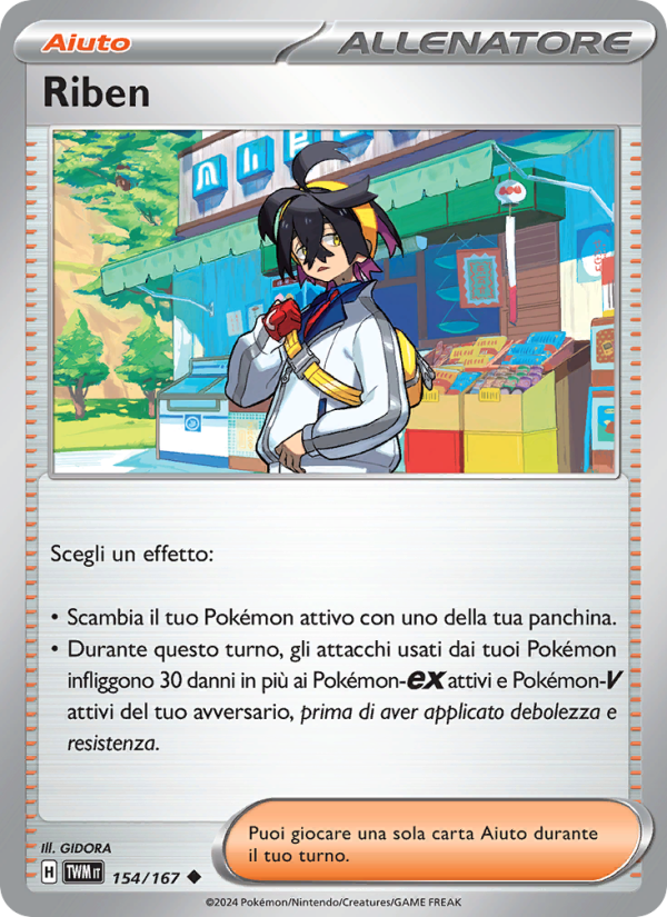 Riben 154/226 — Crepuscolo Mascherato (Italian Pokémon TCG card)
