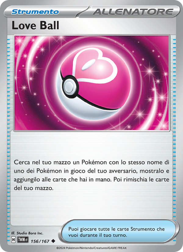 Love Ball 156/226 — Crepuscolo Mascherato (Italian Pokémon TCG card)