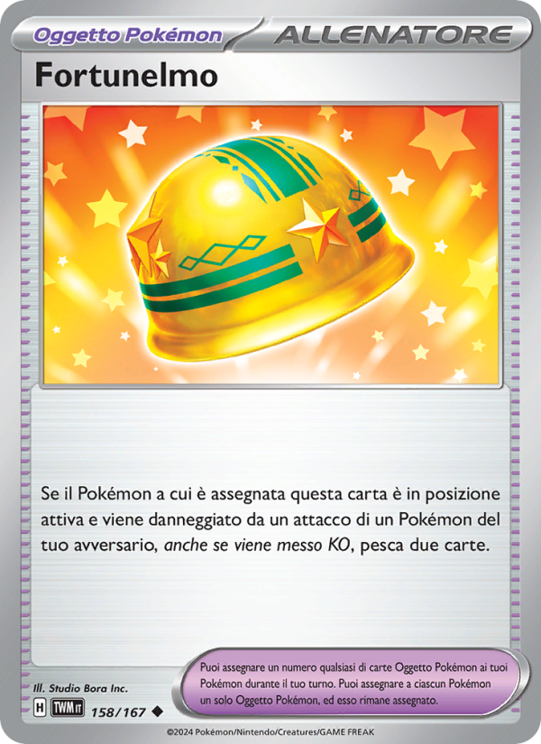 Fortunelmo 158/226 — Crepuscolo Mascherato (Italian Pokémon TCG card)