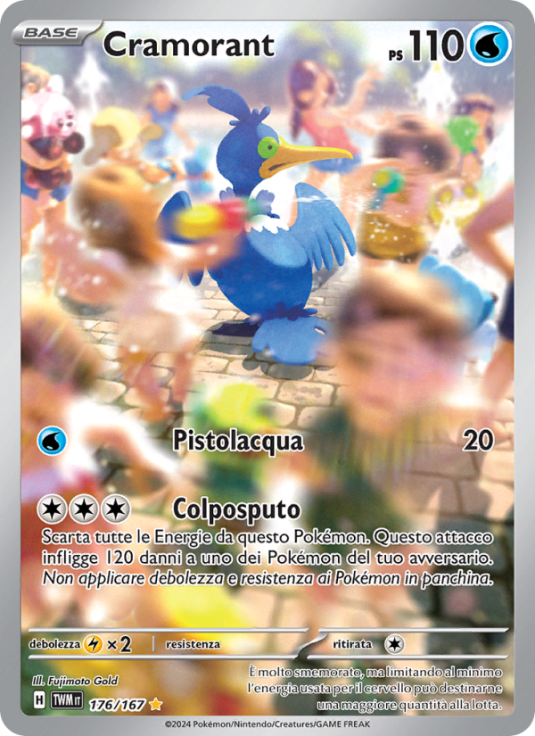 Cramorant 176/226 — Crepuscolo Mascherato (Italian Pokémon TCG card)