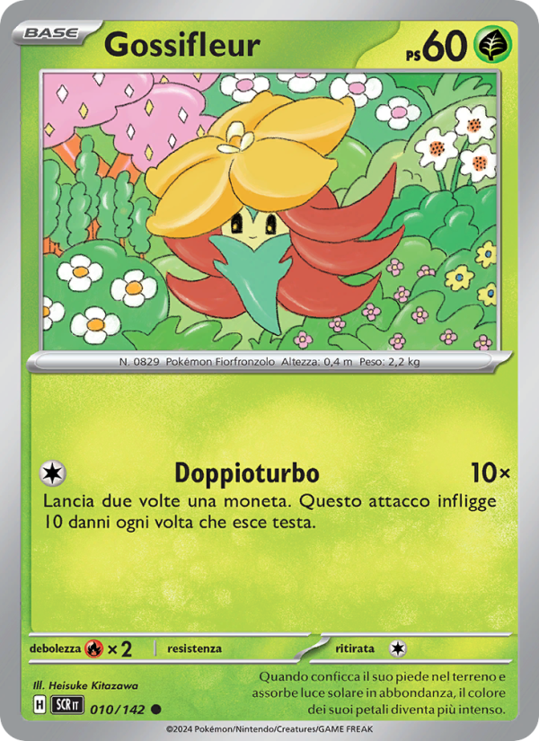 Gossifleur 010/175 — Corona Astrale (Italian Pokémon TCG card)