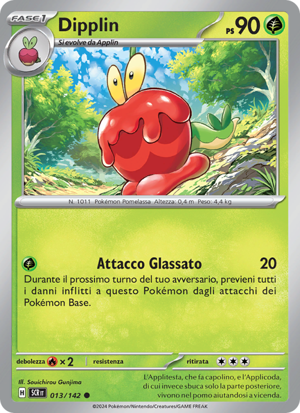 Dipplin 013/175 — Corona Astrale (Italian Pokémon TCG card)