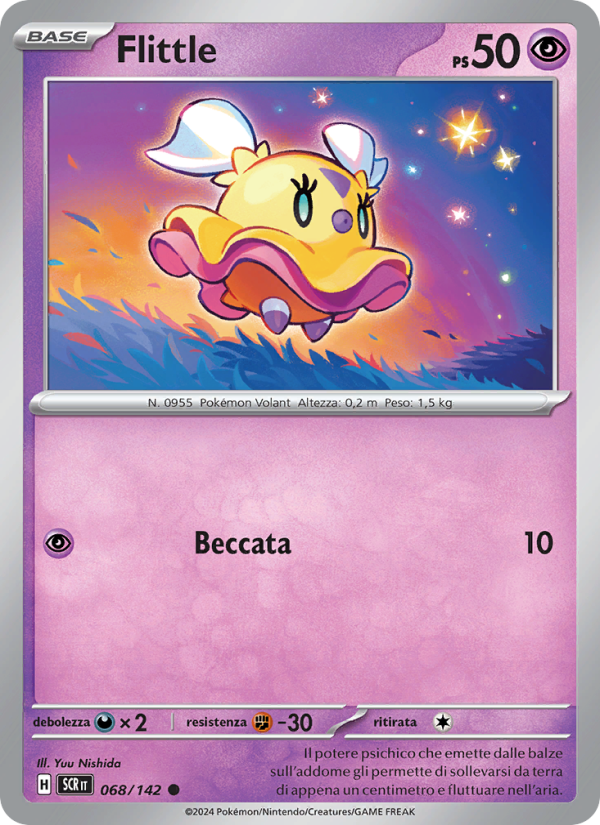 Flittle 068/175 — Corona Astrale (Italian Pokémon TCG card)