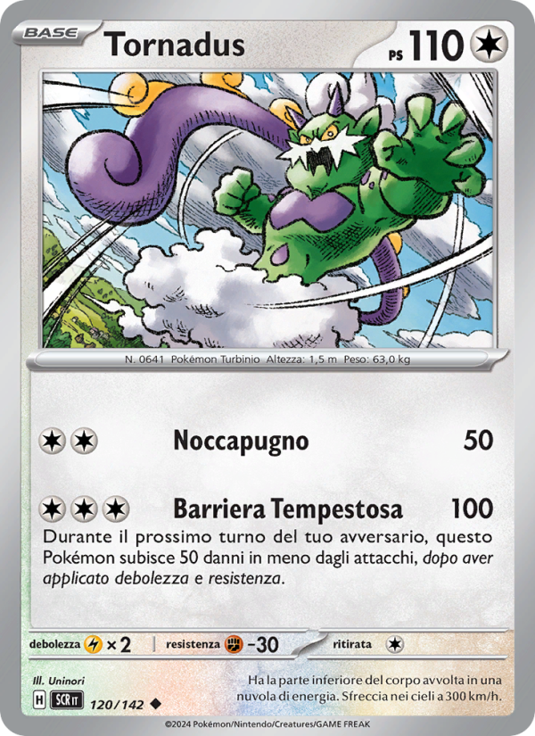 Tornadus 120/175 — Corona Astrale (Italian Pokémon TCG card)