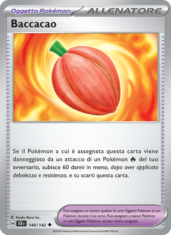 Baccacao 140/175 — Corona Astrale (Italian Pokémon TCG card)