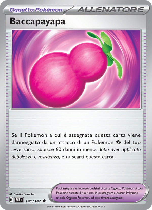Baccapayapa 141/175 — Corona Astrale (Italian Pokémon TCG card)
