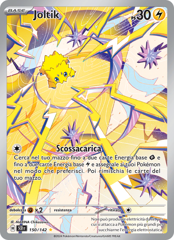 Joltik 150/175 — Corona Astrale (Italian Pokémon TCG card)
