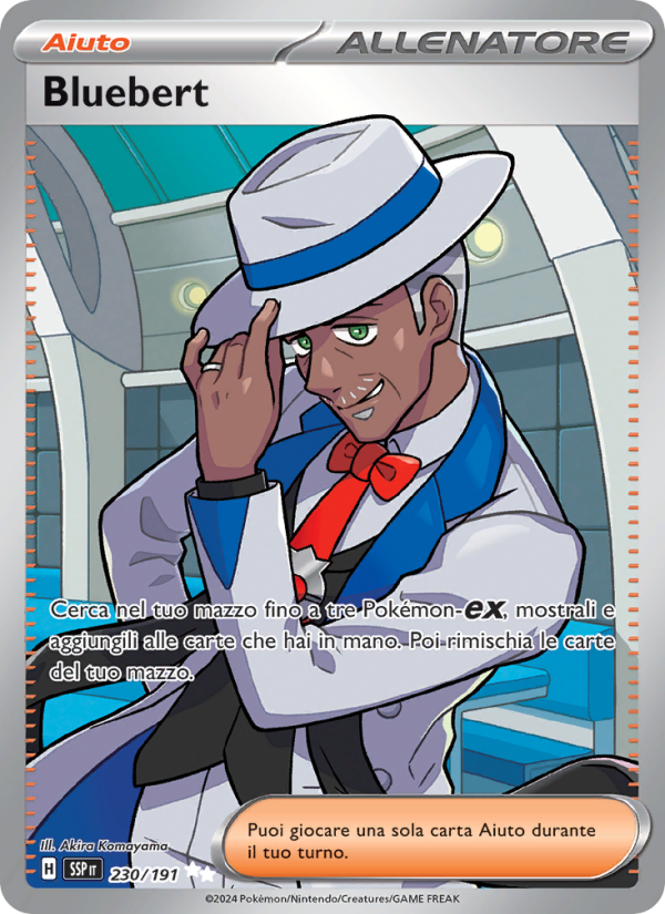 Bluebert 230/252 — Scintille Folgoranti (Italian Pokémon TCG card)