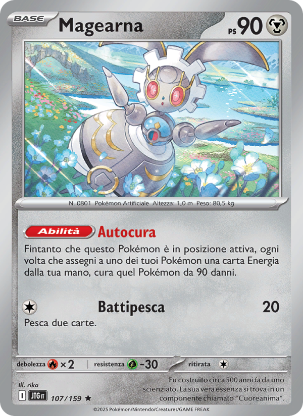 Magearna 107/190 — Avventure Insieme (Italian Pokémon TCG card)