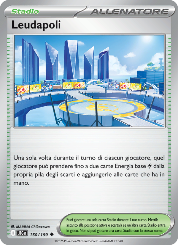 Leudapoli 150/190 — Avventure Insieme (Italian Pokémon TCG card)