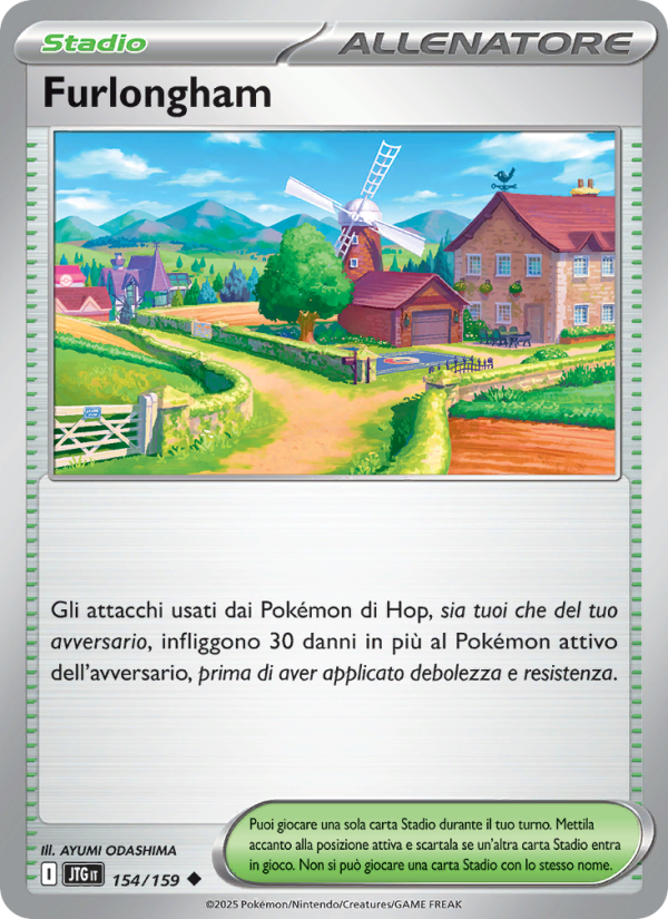 Furlongham 154/190 — Avventure Insieme (Italian Pokémon TCG card)