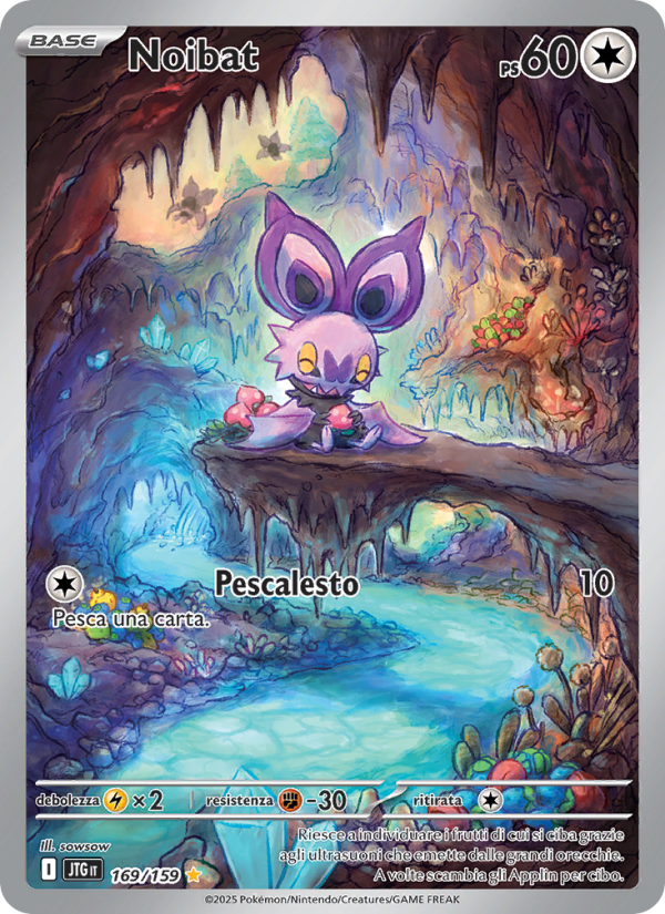 Noibat 169/190 — Avventure Insieme (Italian Pokémon TCG card)