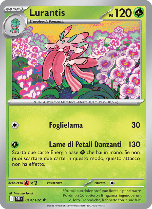Lurantis 014/244 — Rivali Predestinati (Italian Pokémon TCG card)